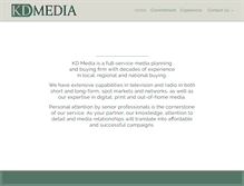 Tablet Screenshot of kaydavisadvertising.com